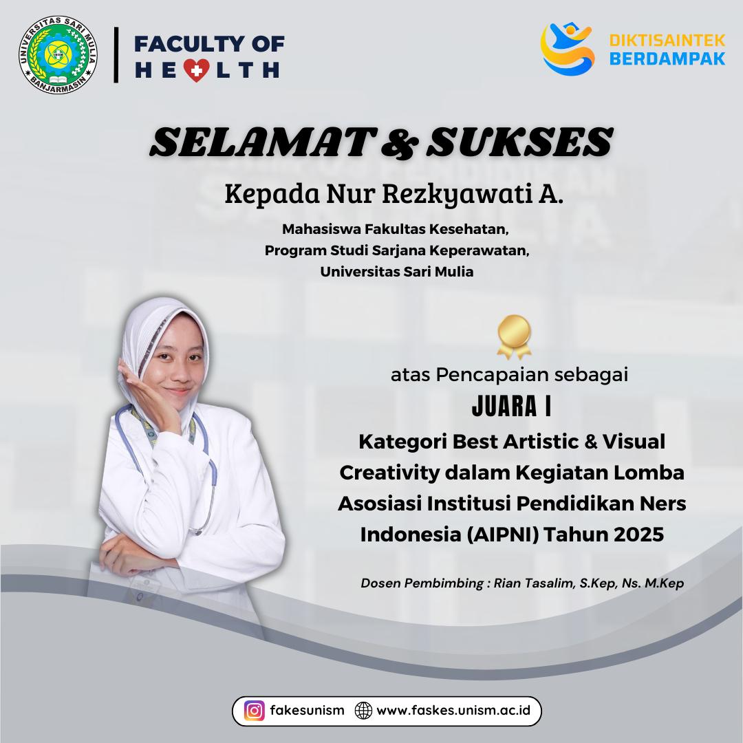 Selamat dan Sukses – Fakultas Kesehatan Universitas Sari Mulia